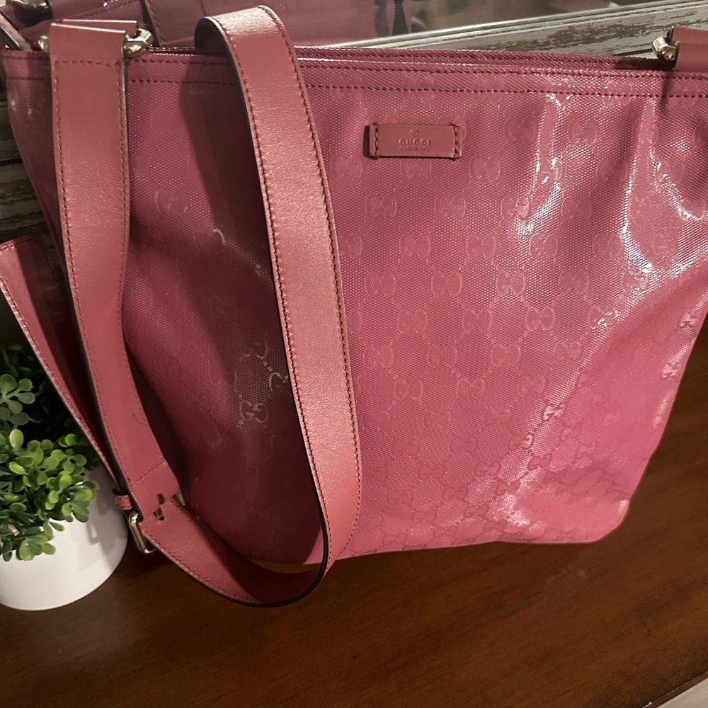 Gucci Pink crossbody/messenger bag
